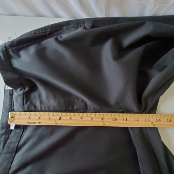 Gap High Rise Slim Crop Pants Size 16 Tall Black Academia Career NWT - Picture 8 of 15